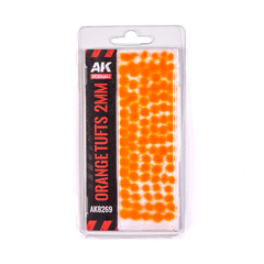 Имитация травы AK Interactive ORANGE - FANTASY TUFTS 2MM