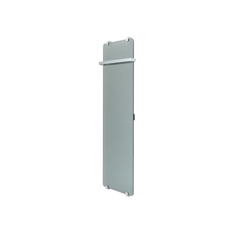 Allen Brau Infinity 00288922 Полотенцесушитель электрический с рейлингом и креплением, цвет: серебро браш
