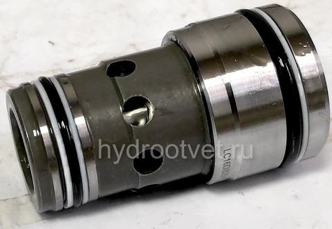 Фото LC16DB40A7X/V - Логический клапан (патрон) Ду16, функция - предохранительный клапан давления, давление открытия 4 бар, A = седельный с демпфером, уплотнение V = FKM