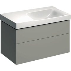 Geberit Xeno2 500.516.00.1 Тумба под раковину, 88x53x46.2см, Серый / Матовое покрытие фото