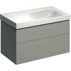 Geberit Xeno2 500.516.00.1 Тумба под раковину, 88x53x46.2см, Серый / Матовое покрытие