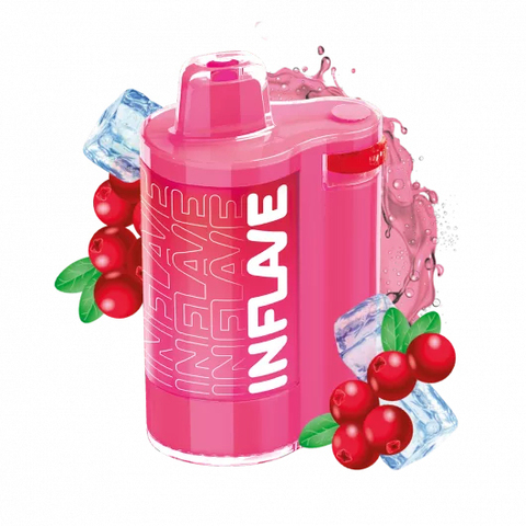 INFLAVE SPIN 8000 Клюквенная сода - Cranberry Soda