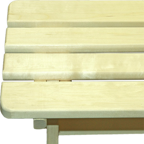 Скамья из осины, 90*40*44 см - 3