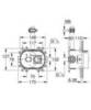 GROHE Rainshower SmartControl 26264001 Встраиваемая часть душа верхнего