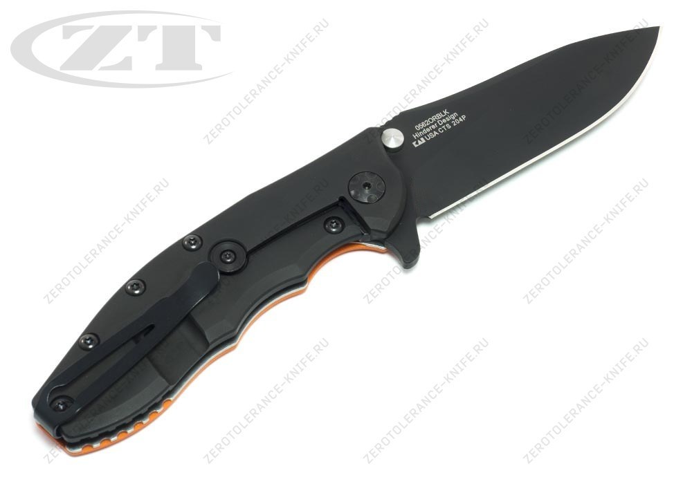 Нож Zero Tolerance 0562ORBLK First 3 Hinderer - фотография 