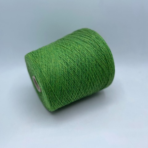 G&G Filati (пр.Италия),art-Millefili 2/15 750 м/100гр,70% меринос exstrafine supergeelong 30%кашемир, цвет-Сочная зелень, меланж. арт.25393
