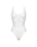 боди Openwork белое