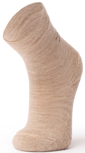 Термоноски Norveg Soft Merino Wool детские бежевые - 2