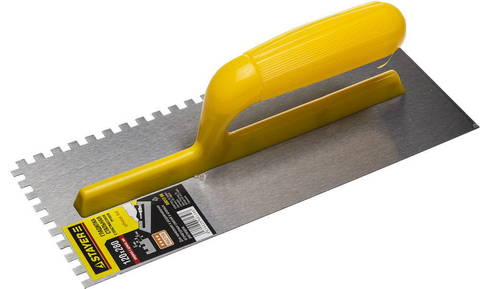 STAYER 130 х 270 мм, зуб 8 х 8 мм, штукатурная гладилка (08012-08)