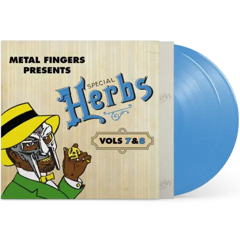Виниловая пластинка MF DOOM — Special Herbs Vol. 7 & 8 (Sky Blue) (2 LP)
