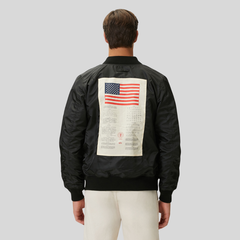 Бомбер Alpha Industries L-2B Blood Chit Gen II Black (Черный)