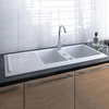 Duravit Cassia 7513110000 Кухонная мойка 80 1160x510, белая