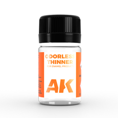 Разбавитель для масляных и эмалевых красок без запаха AK Interactive Technical Odorless Thinner 35ml