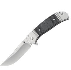 Фото Складной нож CRKT R2302 Ruger® Knives Hollow-Point™, сталь 8Cr13MOV, рукоять из нерж. стали с накладками из термопластика