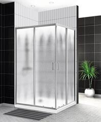 BelBagno Uno UNO-195-AH-2-100/80-CH-CR Душевой уголок прямоугольный, 100x80, цвет: хром фото