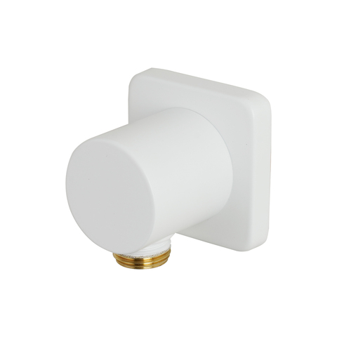 Lemark LM3783MW Подключение для душевого шланга, латунь/белый матовый