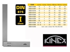 Угольник поверочный 250х165мм кл.1 (УШ- с шир. осн.) DIN875 Kinex K-Met 4026-12-025