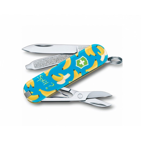 Нож-брелок складной 0.6223.L1908 Classic SD Banana Split Limited Edition 2019