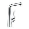 Hansgrohe Metris M71 14821000 Смеситель для кухни с выдвижным изливом и лейкой