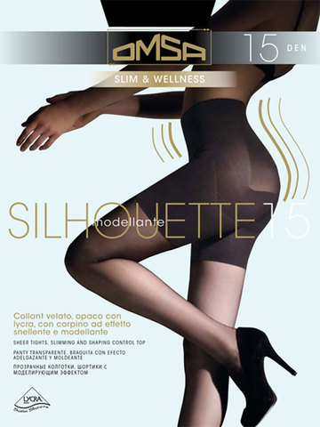Колготки Silhouette 15 XL Omsa