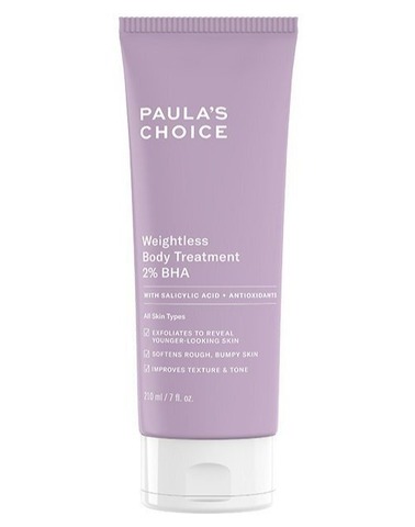Крем для тела Paula's Choice Weightless Body Treatment 2% BHA 210мл
