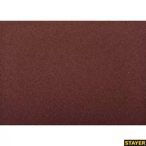 STAYER Р80, 230 х 280 мм, 5 шт, водостойкий, шлифовальный лист на бумажной основе (35425-080)