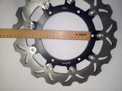 Диск тормозной передний лепестковый на Aprilia ETV CAPO NORD/ABS 2001-2008 г.в.