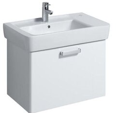 Geberit Renova Plan 879130000 Тумба под раковину, 67x46.3x47.2см, матовый белый / меламиновое покрытие, ультраглянцевый белый / пленочное покрытие фото