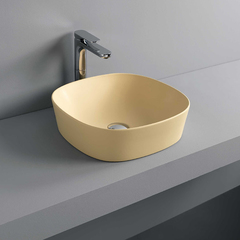 ArtCeram Ghost GHL001 12 00 GIALLO ZINCO*0 АКЦИЯ Раковина накладная, цвет: жёлтый фото