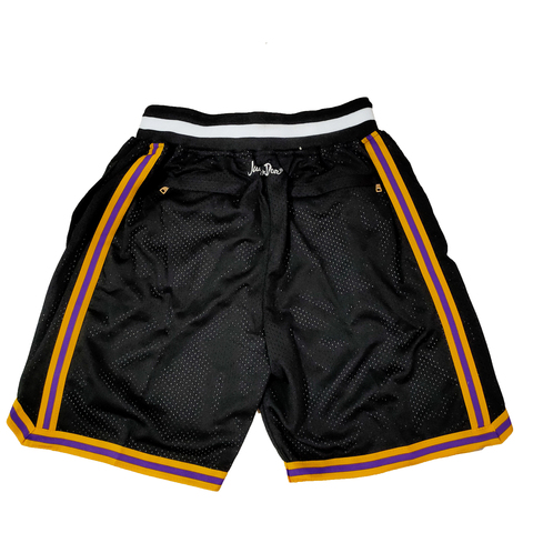 Баскетбольные шорты 'Lakers/Black/Yellow' 