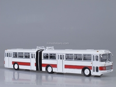 Ikarus-180 white-red Soviet Bus (SOVA) 1:43