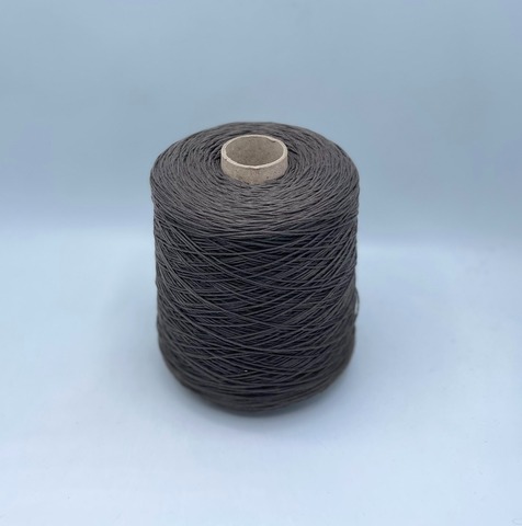 Бобинная пряжа (пр.Италия), art.Cotone, 350м/100 гр. 100%Хлопок, цвет-Серо-коричневый , арт.34729