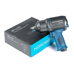 NORDBERG (NP14102) Пневмогайковерт ударный 1/2", 1300 Нм, переключение одной рукой