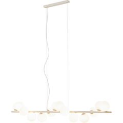 Светильник подвесной Scala Balls Milky Greige 150cm