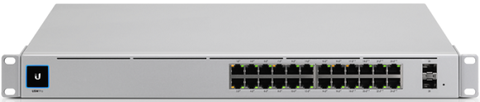 Коммутатор управляемый Ubiquiti USW-PRO-24-POE