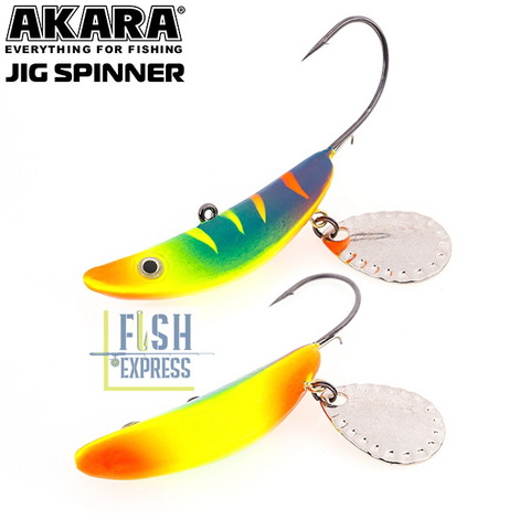 Приманка Akara Jig Spinner 40 мм 22 гр. 05 UV
