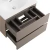 BelBagno KRAFT 39-700/390-2C-SO-СO База под раковину подвесная с фрезерованными ручками по всей длине фасада с 2 выкатн. ящ.,Бежевый Мат.,700x395x500