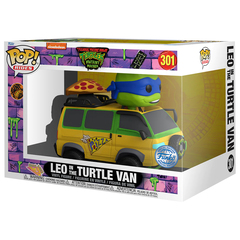 Funko POP! TMNT Mutant Mayhem: Leo In The Turtle Van (Exc) (301)