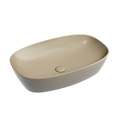 Ceramica Nova Element CN6049MC Умывальник чаша накладная овальная, 60x38, цвет: капучино матовый фото