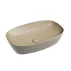 Ceramica Nova Element CN6049MC Умывальник чаша накладная овальная, 60x38, цвет: капучино матовый