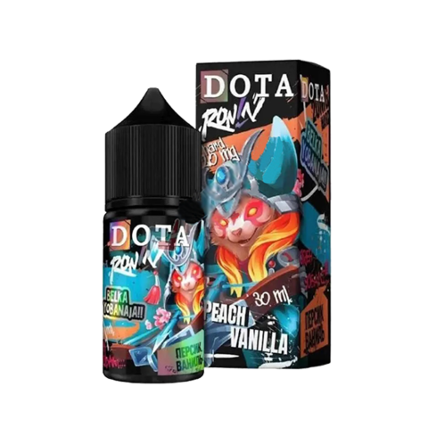 Жидкость DOTA RONIN Salt 2% 30 ml - Персик Ваниль