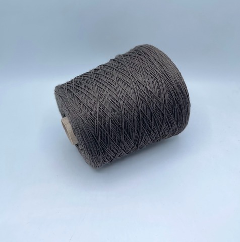 Бобинная пряжа (пр.Италия), art.Cotone, 350м/100 гр. 100%Хлопок, цвет-Серо-коричневый , арт.34729