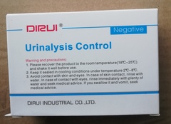 Urinalysis control (negative) контроль мочи (негатив) DIRUI для анализатора мочи, 4х8 ml/2320702001