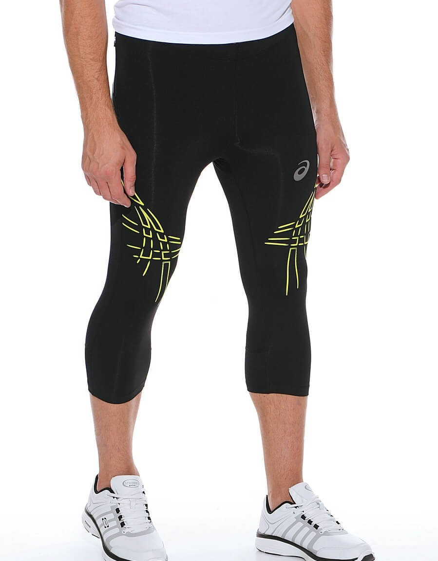 ASICS STRIPE KNEE TIGHT мужские тайтсы 3/4