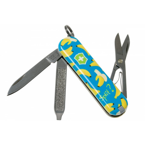 Нож-брелок складной 0.6223.L1908 Classic SD Banana Split Limited Edition 2019
