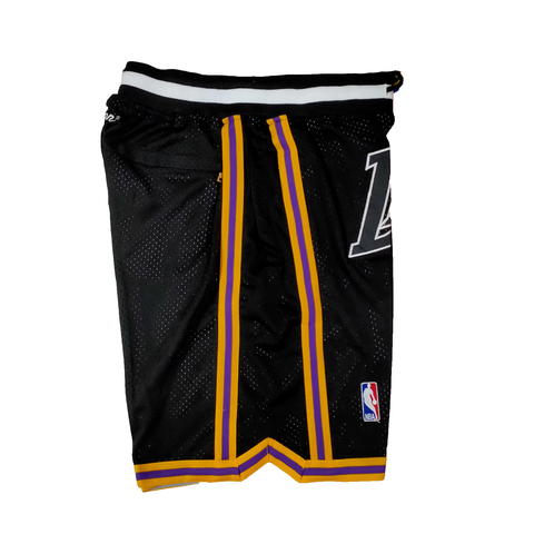 Баскетбольные шорты 'Lakers/Black/Yellow' 