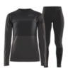 Craft Warm Intensity комплект термобелье женское black - 1