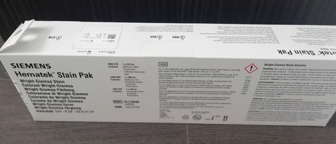 Набор буферов и красителей для окраски по методу Райт-Гимза (HEMATEK Stain Pak Wright-Giemsa Stain), 1 шт/упак - 