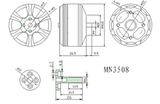 T-Motor MN3508 KV580