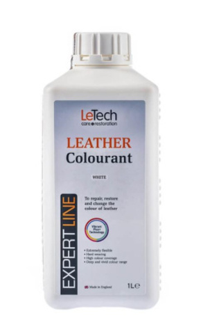 LeTech Expert Line Краска для кожи (Leather Colourant) White, 1л